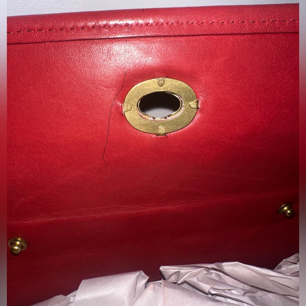 Vintage Coach Geometric Clutch Bag! - Picture 8 of 10
